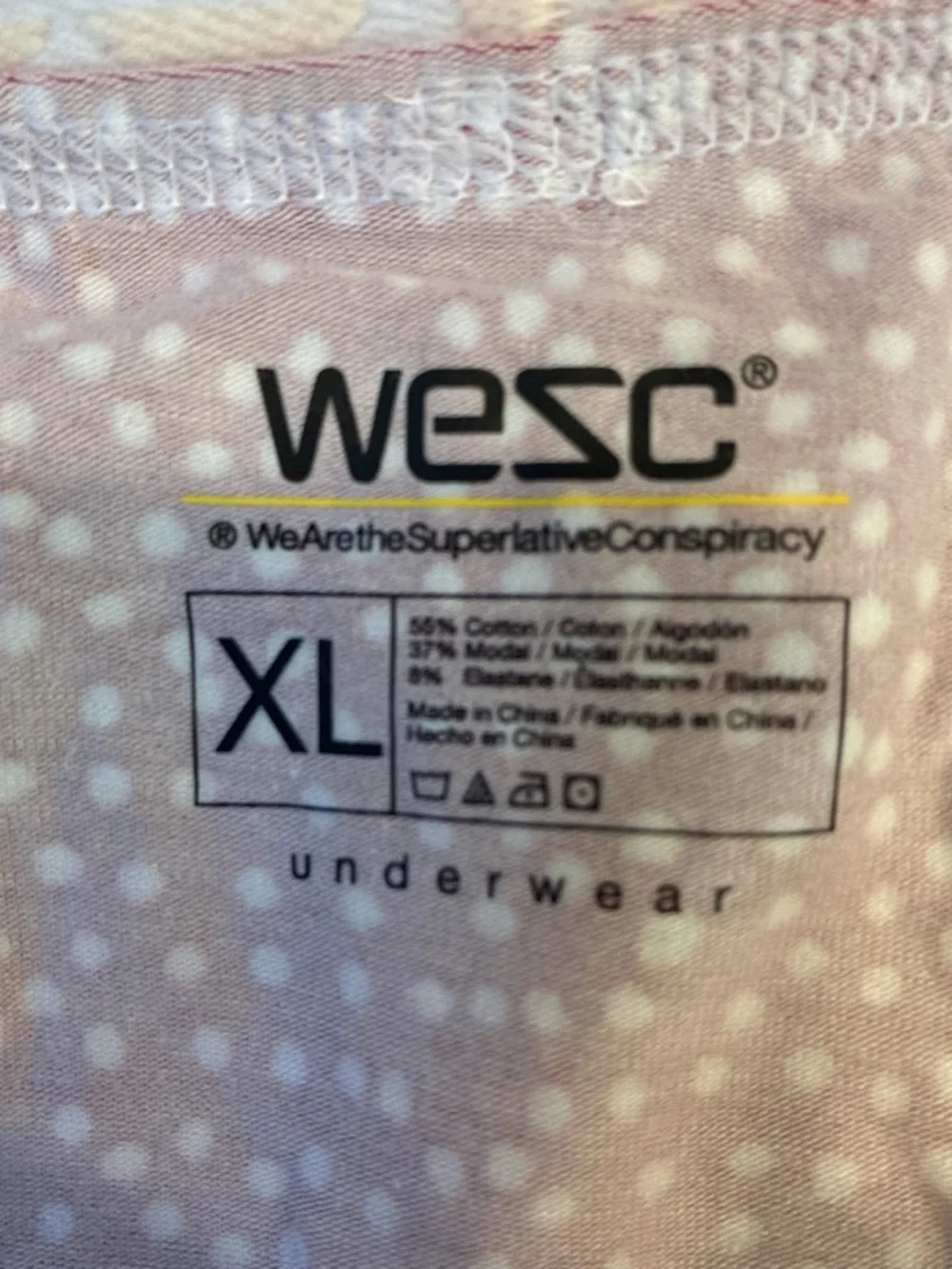 Men’s polka dot boxer briefs comfy Electric grandpa